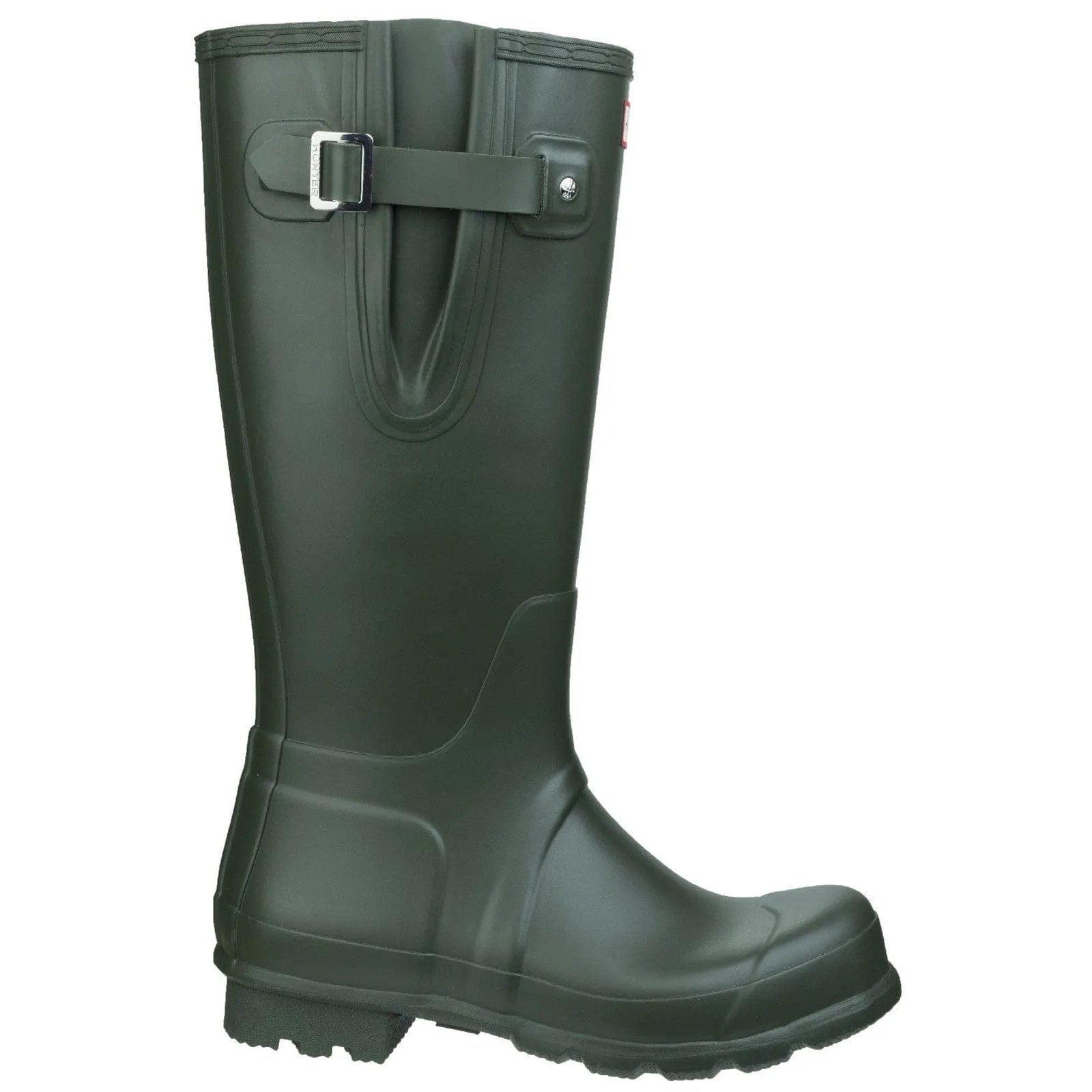 Hunter Original Side Adjustable Wellington Boots - Dark Olive