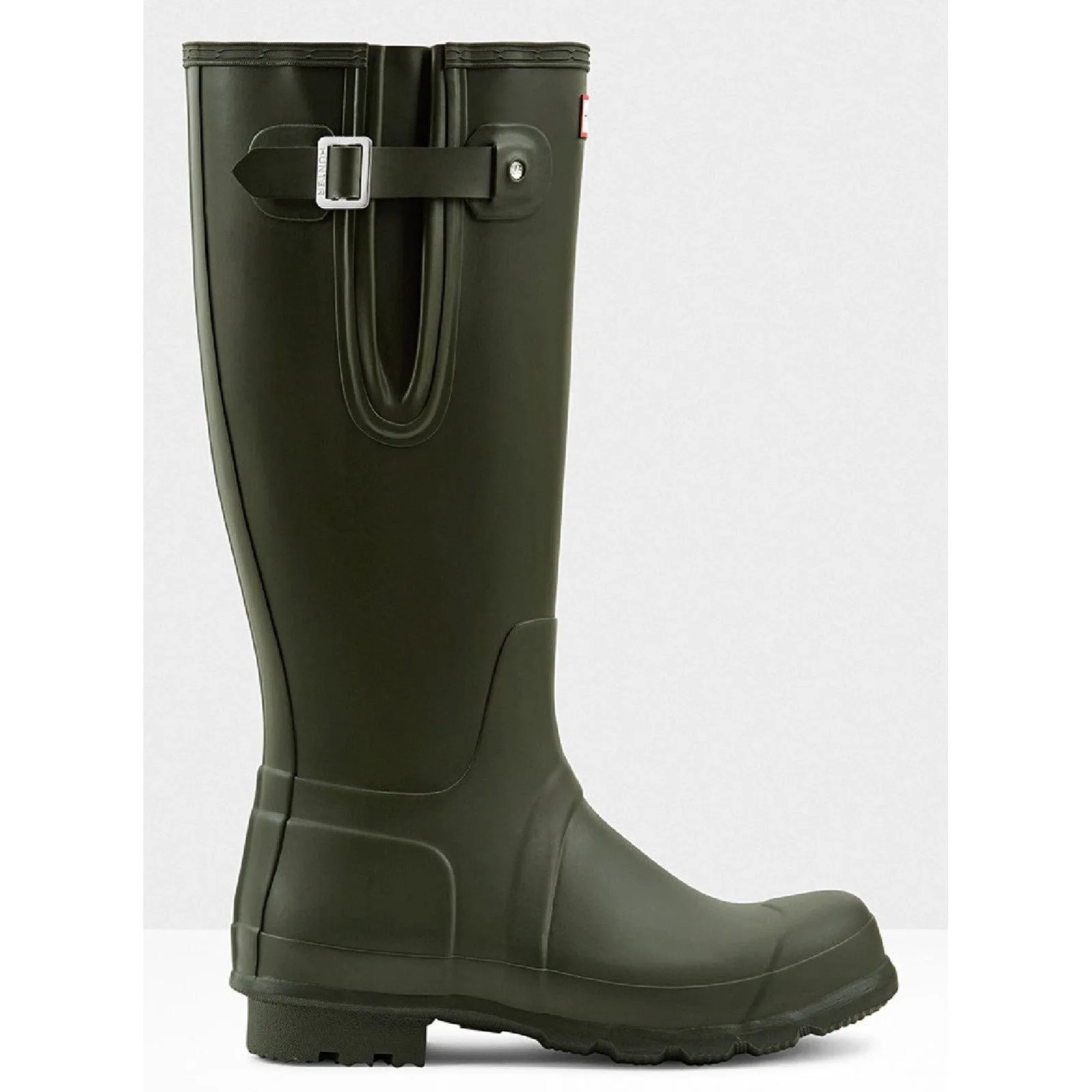 Hunter Original Side Adjustable Wellington Boots - Dark Olive