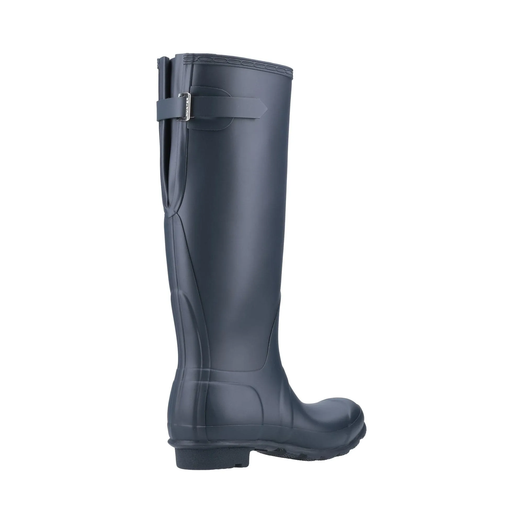 Hunter Original Tall Back Adjustable Womens Wellington Boots - Navy