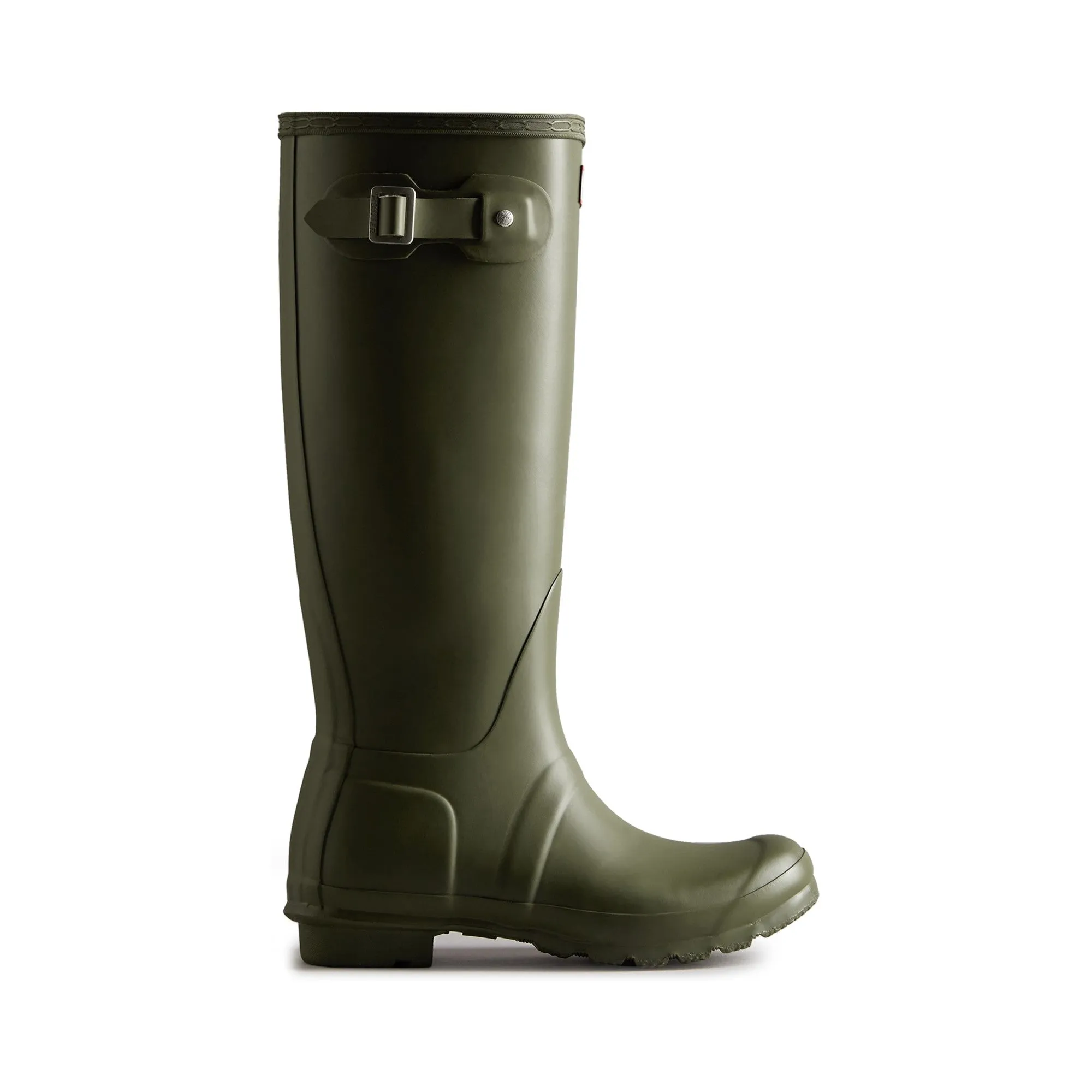 Hunter Original Tall Wellington Boots Womens - Dark Olive