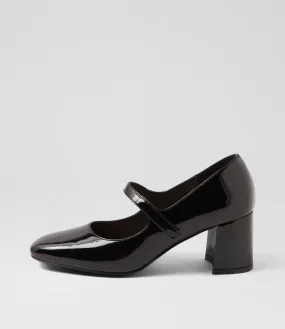 I LOVE BILLY Emery Black Patent Pu Heels