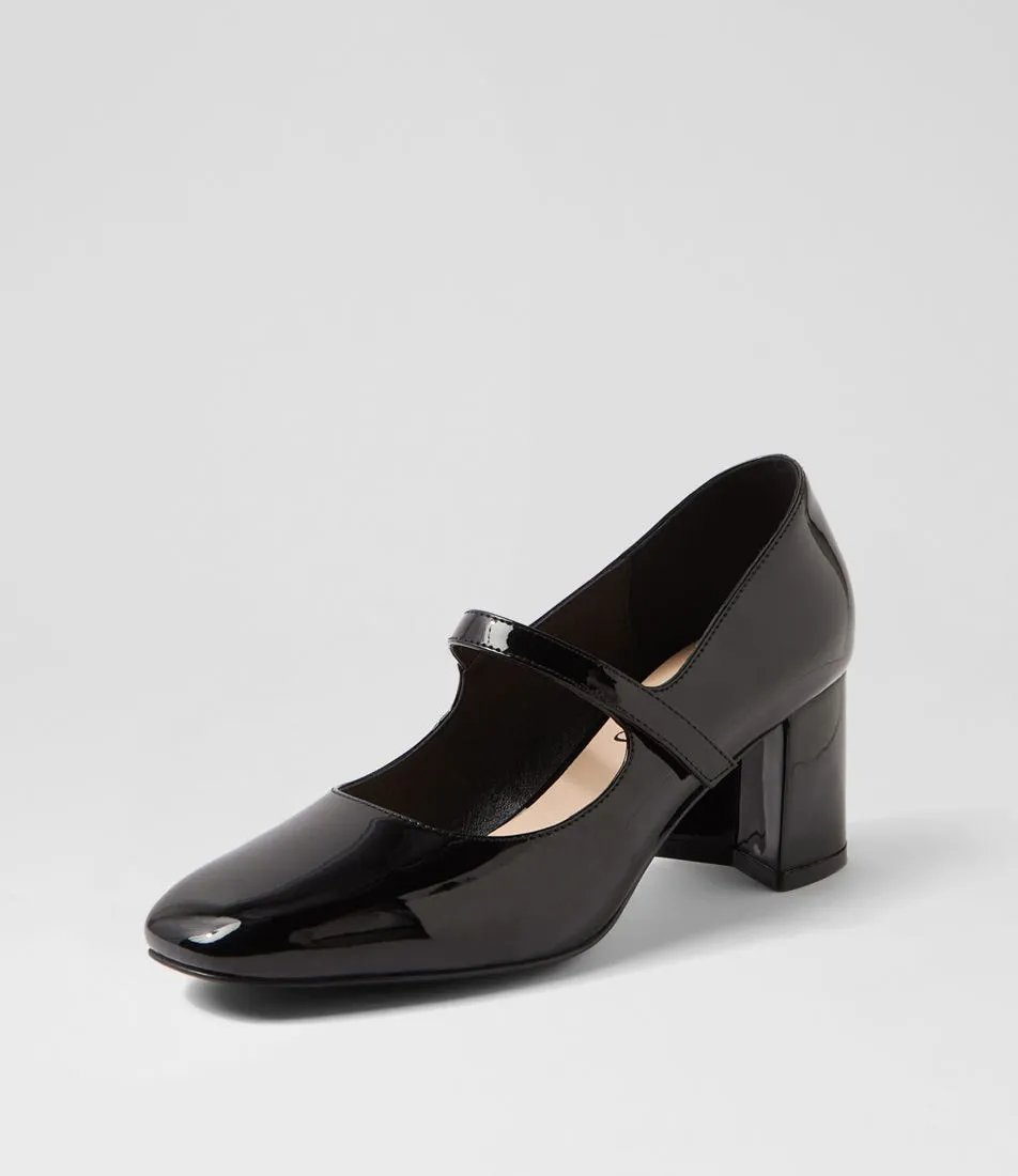 I LOVE BILLY Emery Black Patent Pu Heels