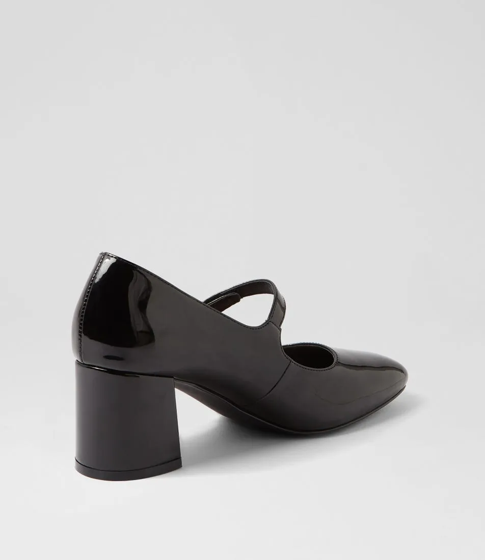 I LOVE BILLY Emery Black Patent Pu Heels