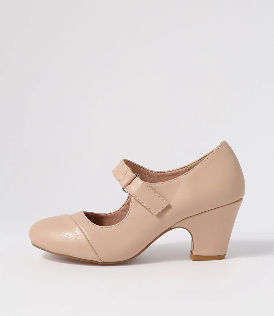 I LOVE BILLY Shonona Nude Heels