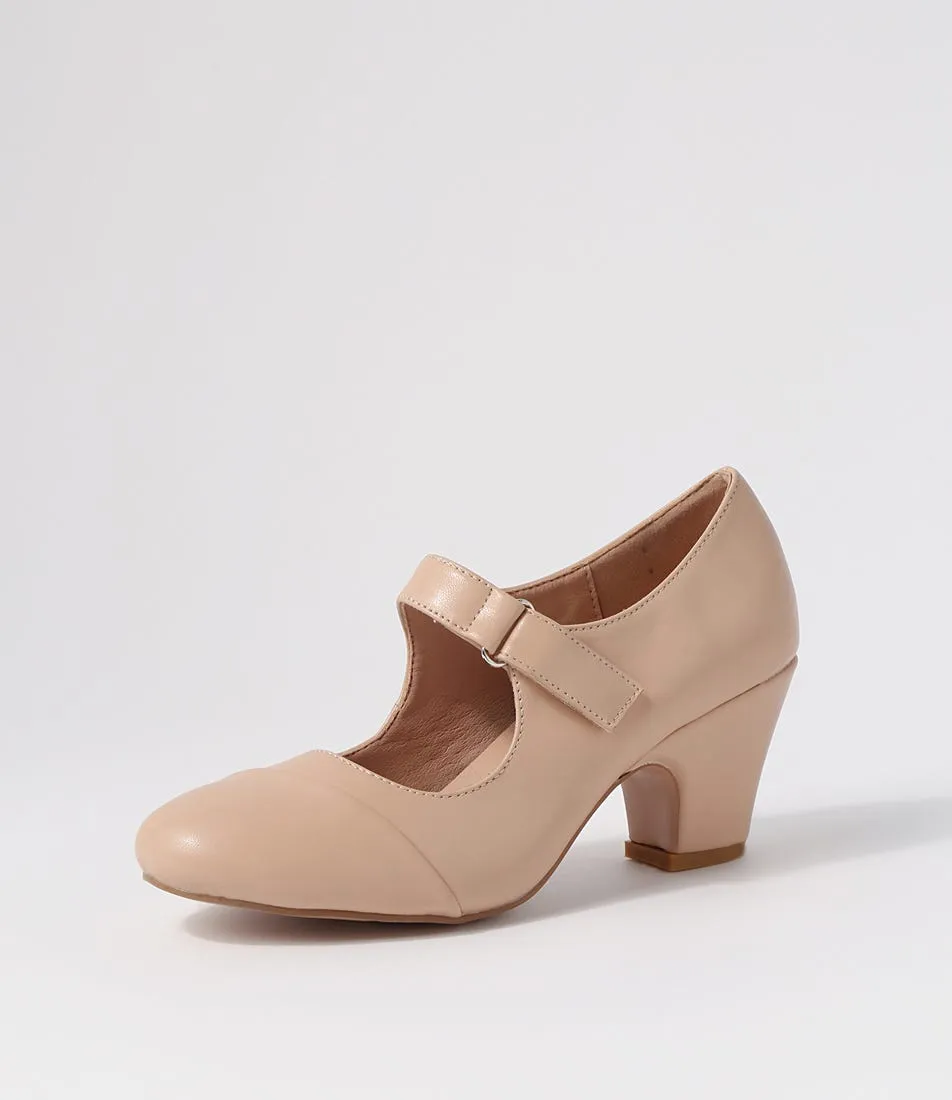 I LOVE BILLY Shonona Nude Heels