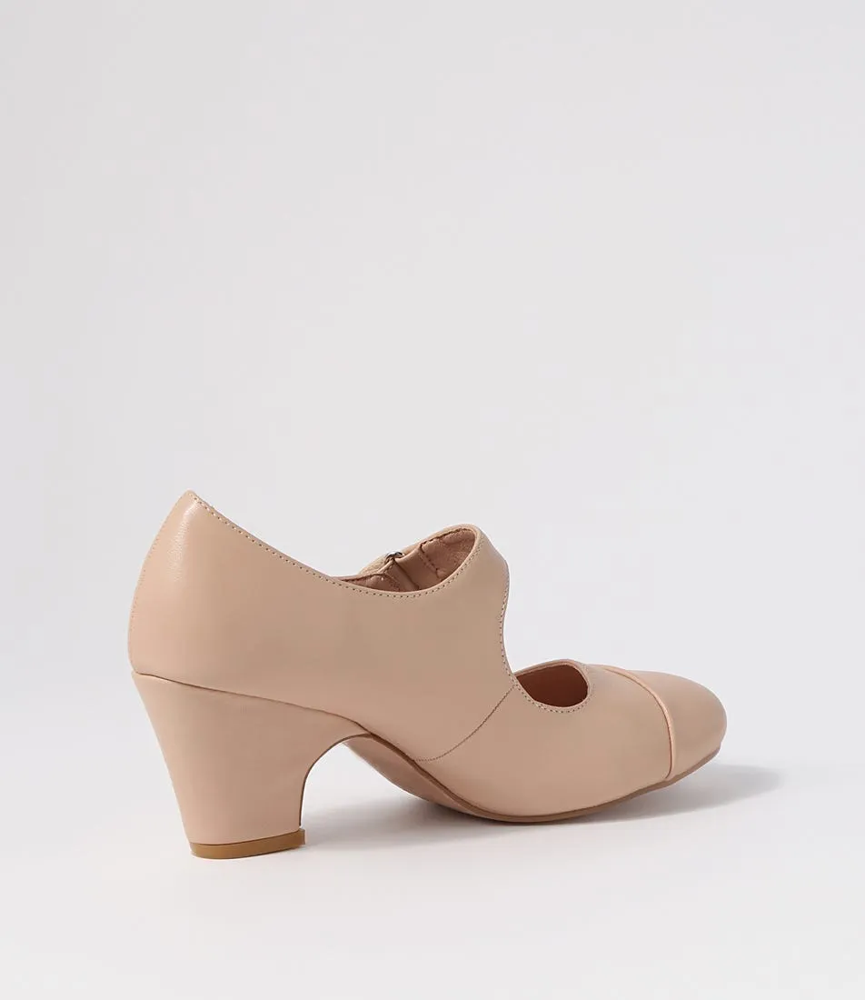 I LOVE BILLY Shonona Nude Heels