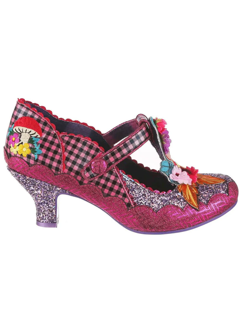 Pink Birdie Date Pumps by Irregular Choice.