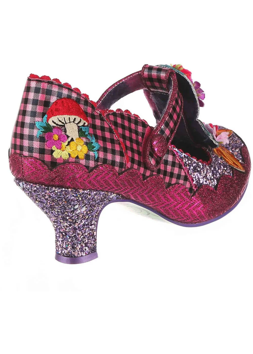 Pink Birdie Date Pumps by Irregular Choice.