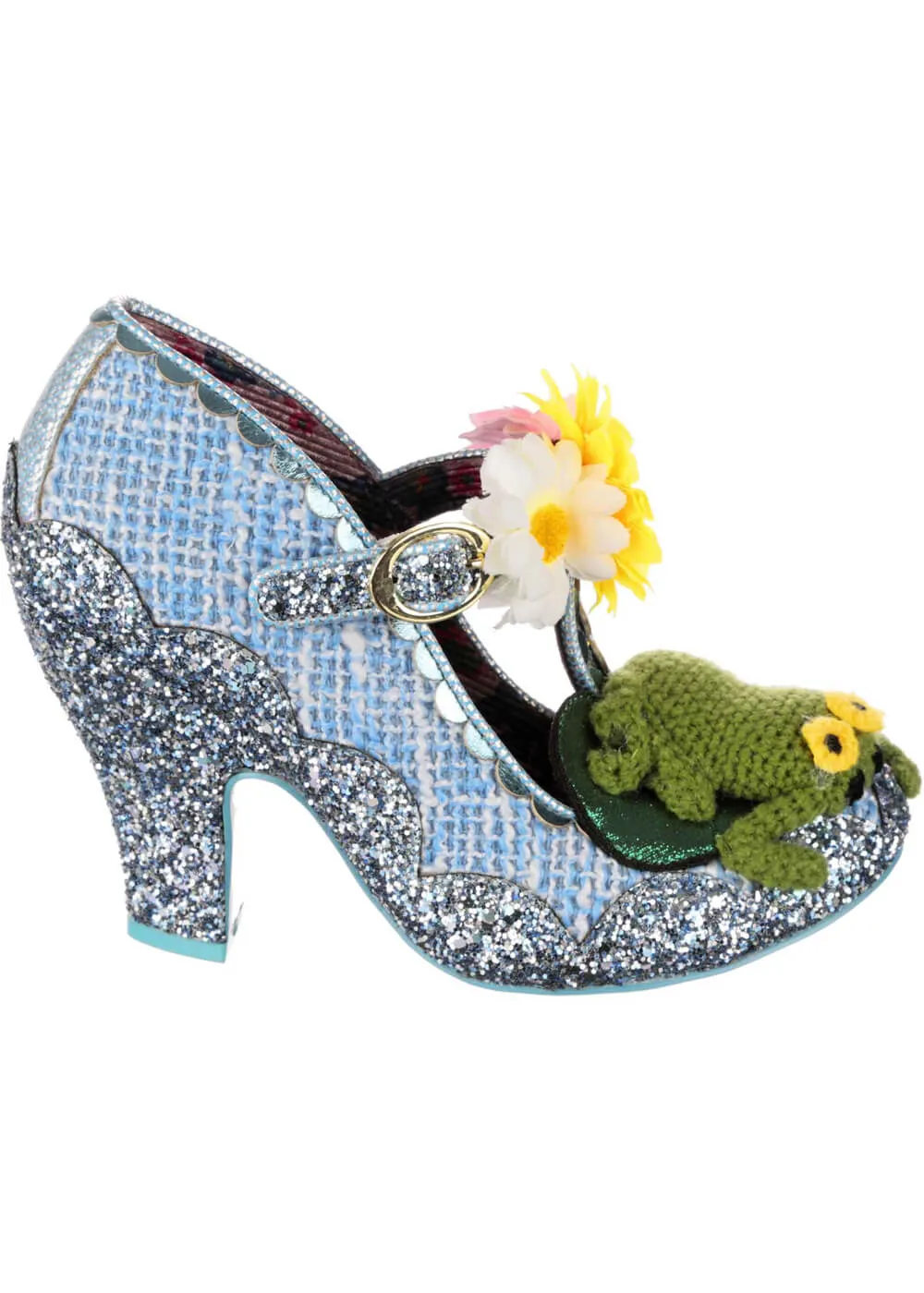 Blue 50s Pumps by Irregular Choice Lily Leapfrog