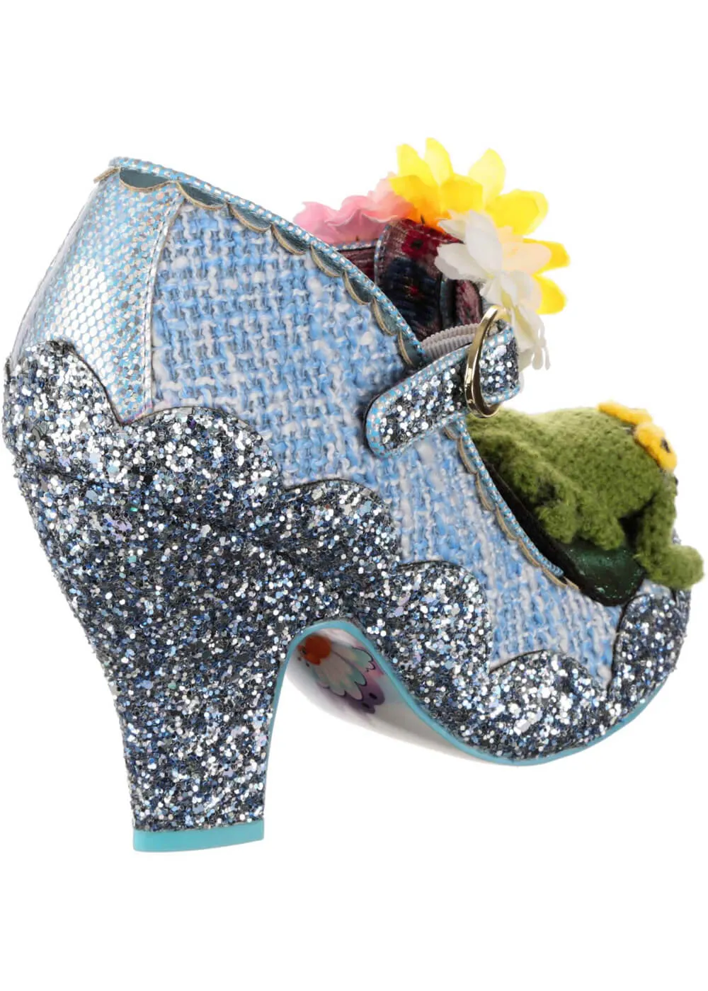 Blue 50s Pumps by Irregular Choice Lily Leapfrog