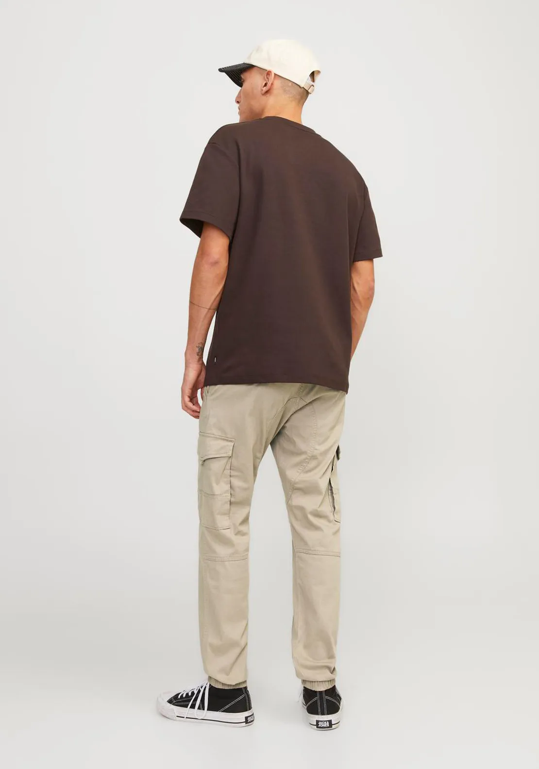 Jack & Jones Paul Cargo Trousers, Beige