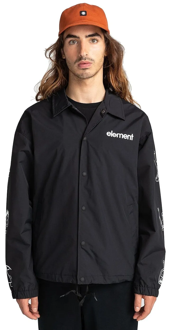 jacket Element Galaxy Coach - Flint Black - men´s