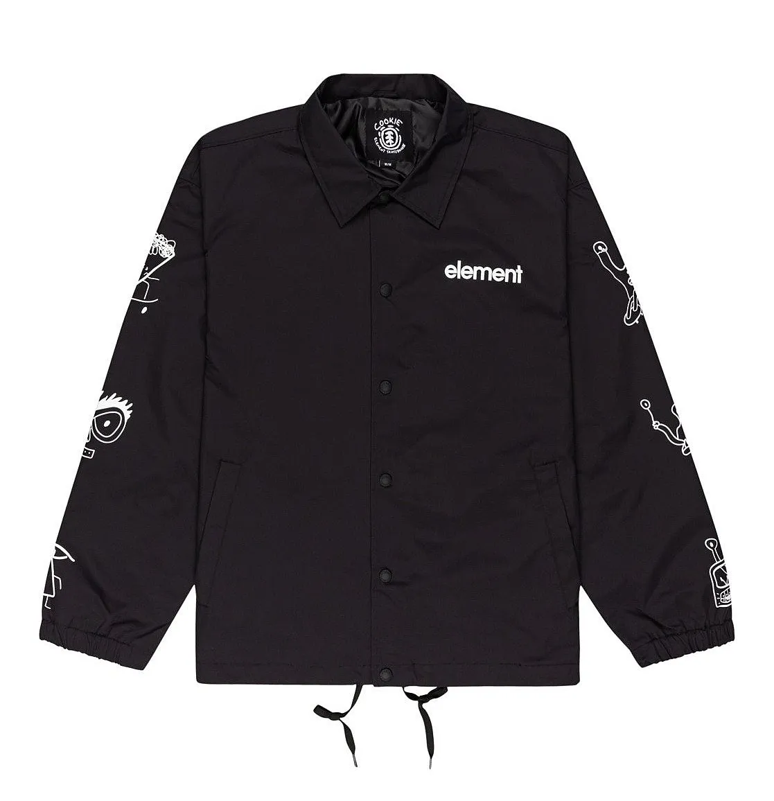 jacket Element Galaxy Coach - Flint Black - men´s