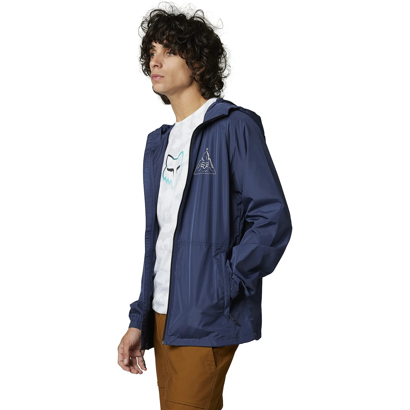 jacket Fox Finisher Windbreaker - Deep Cobalt - men´s