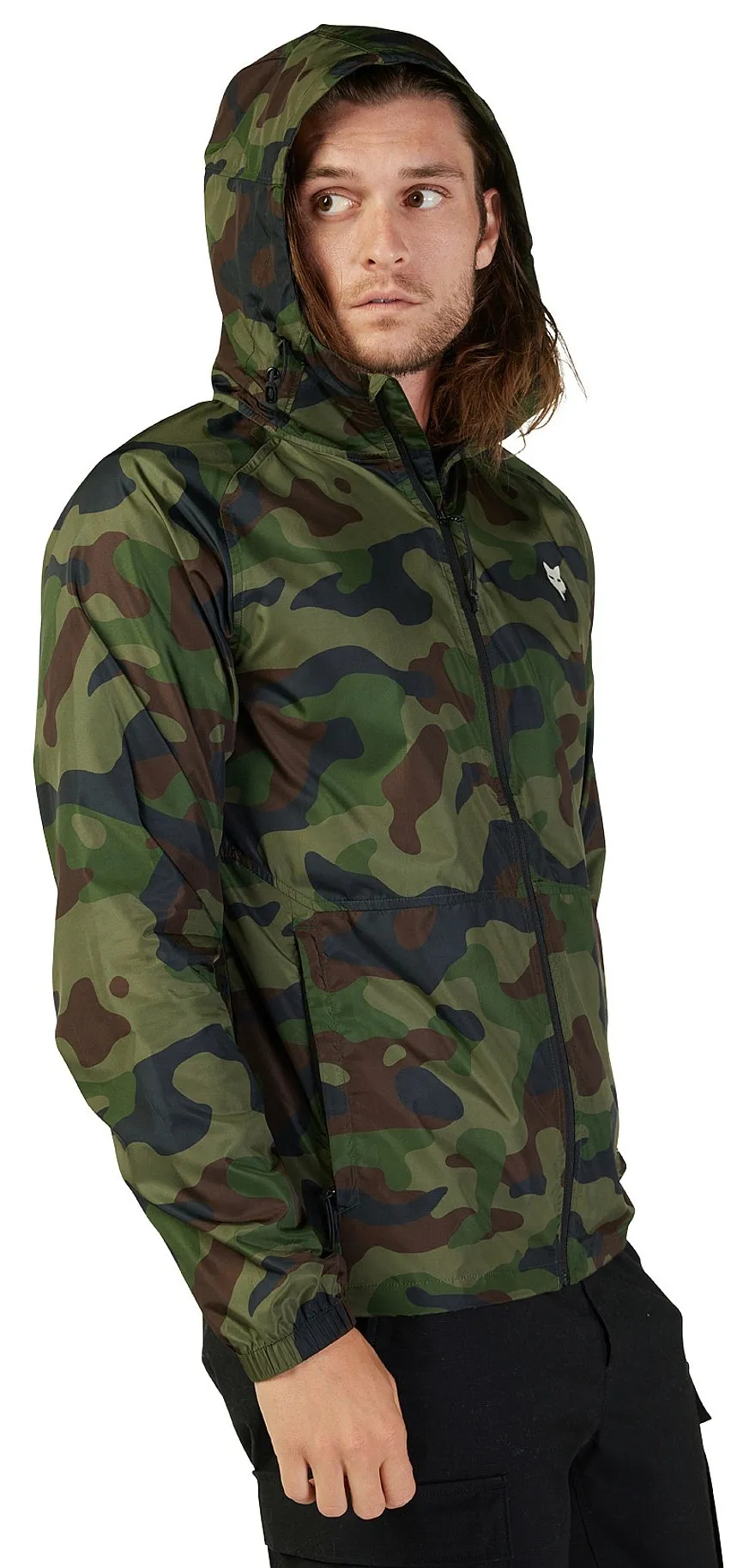 jacket Fox Head Camo Windbreaker - Green Camo - men´s