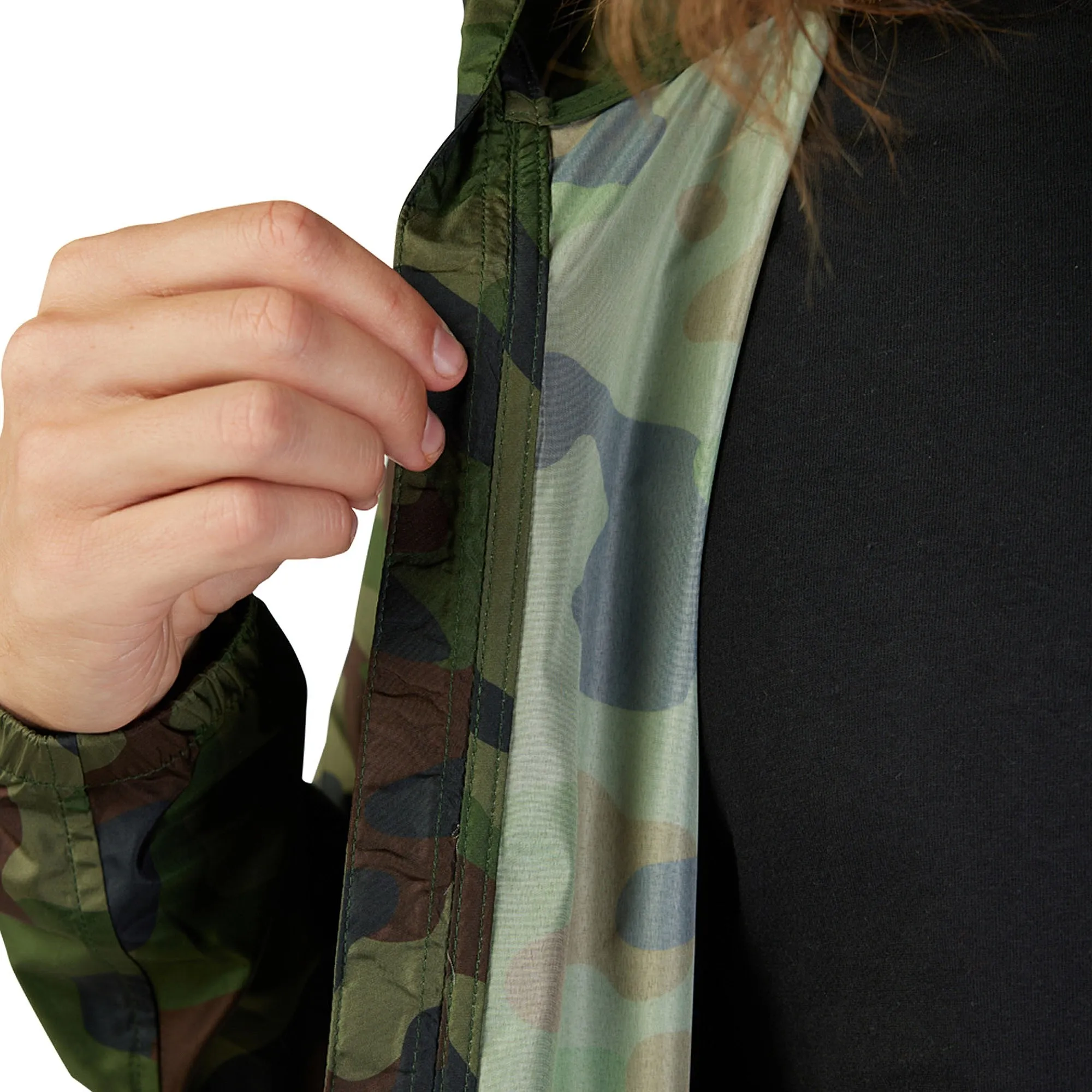 jacket Fox Head Camo Windbreaker - Green Camo - men´s