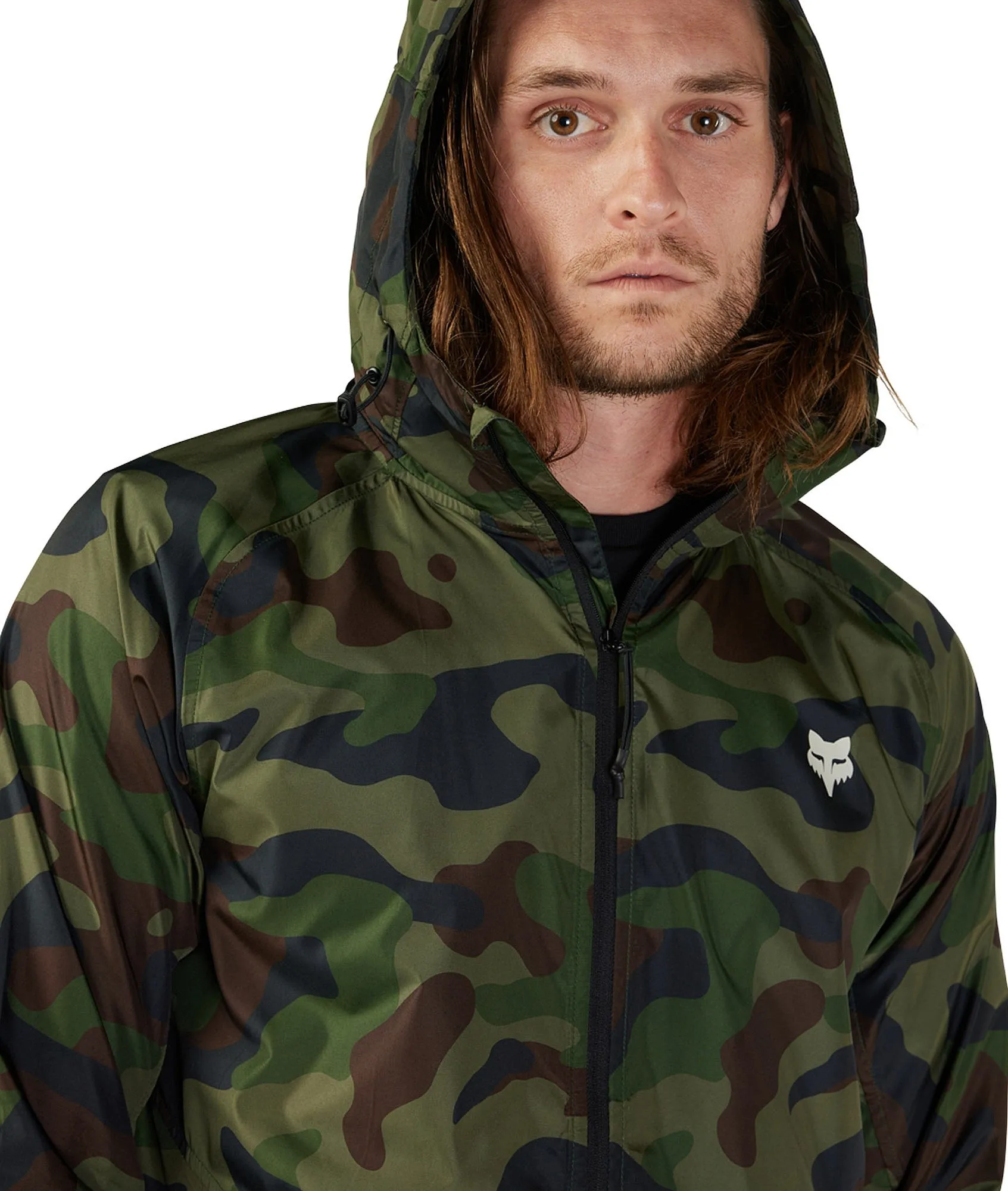 jacket Fox Head Camo Windbreaker - Green Camo - men´s