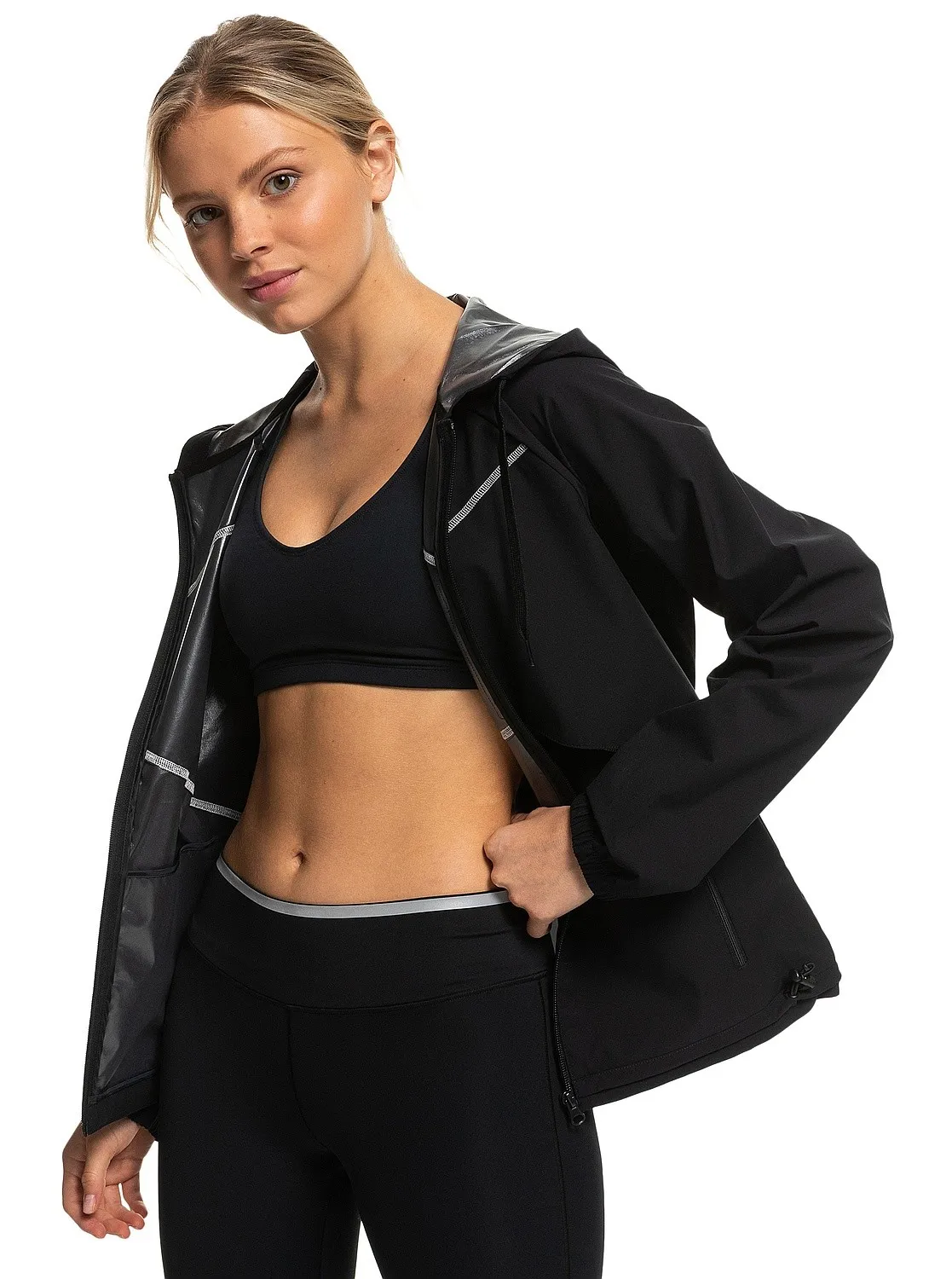 jacket Roxy Bold Moves - KVJ0/Anthracite - women´s