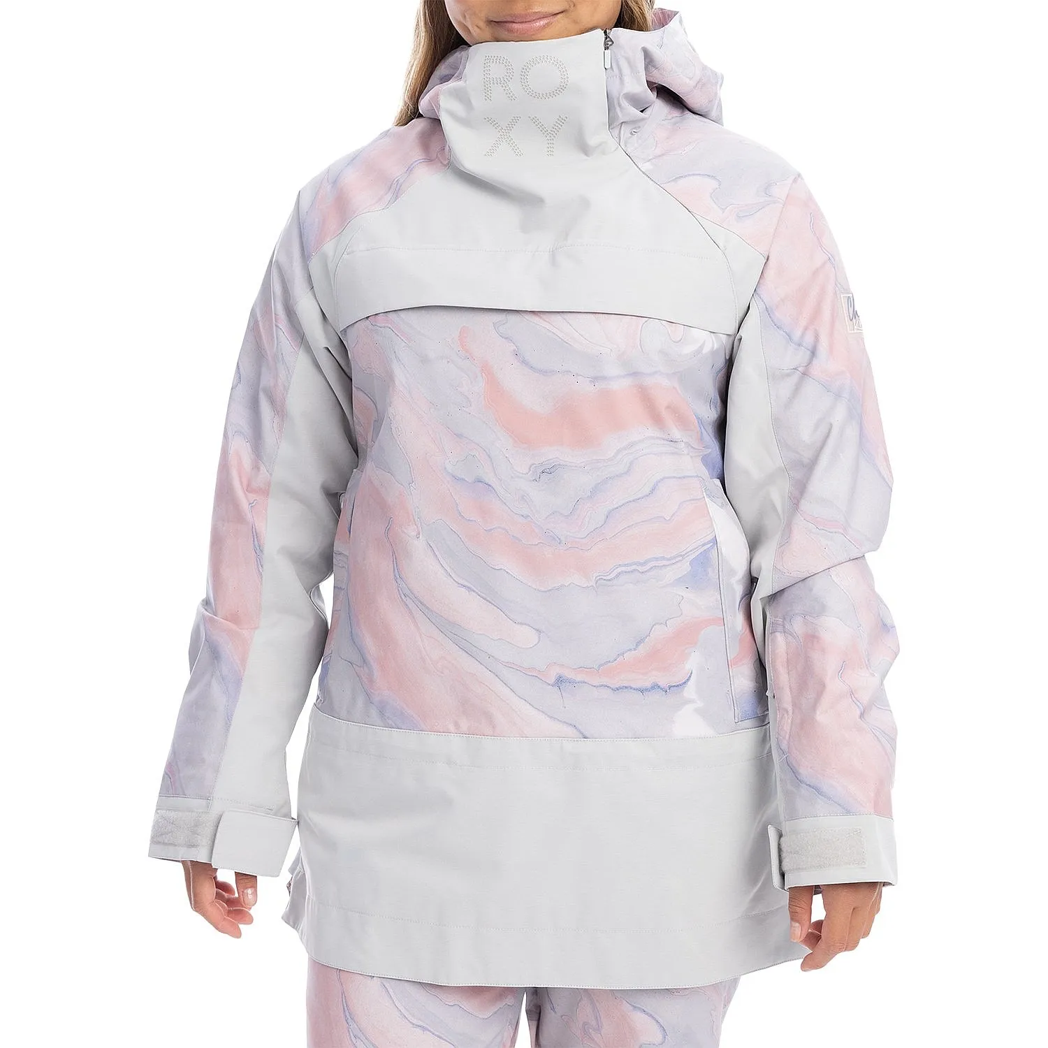 jacket Roxy Chloe Kim Overhead - SFV1/Gray Violet Marble - women´s