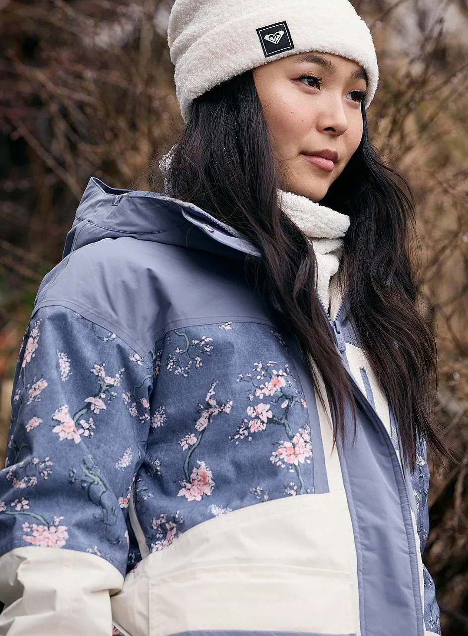 jacket Roxy Chloe Kim Parka - BQY7/Wild Wind Chloe Blossom - women´s