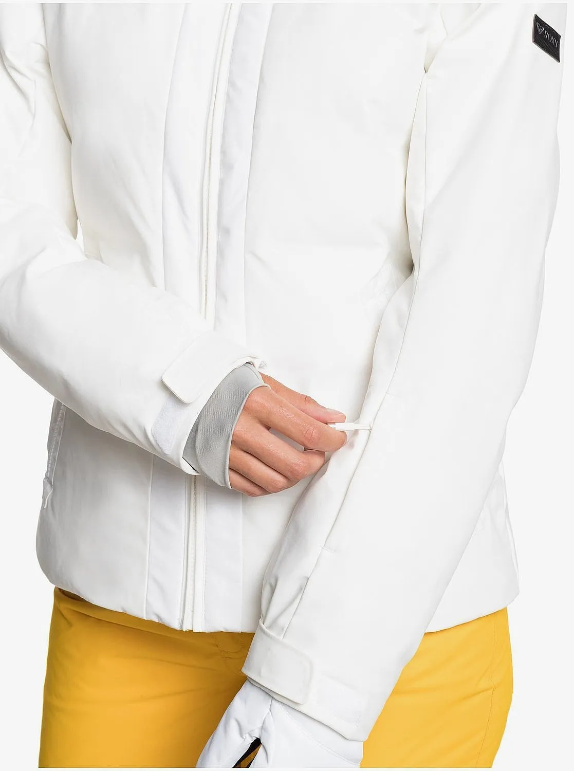 jacket Roxy Clouded - WBB0/Bright White - women´s