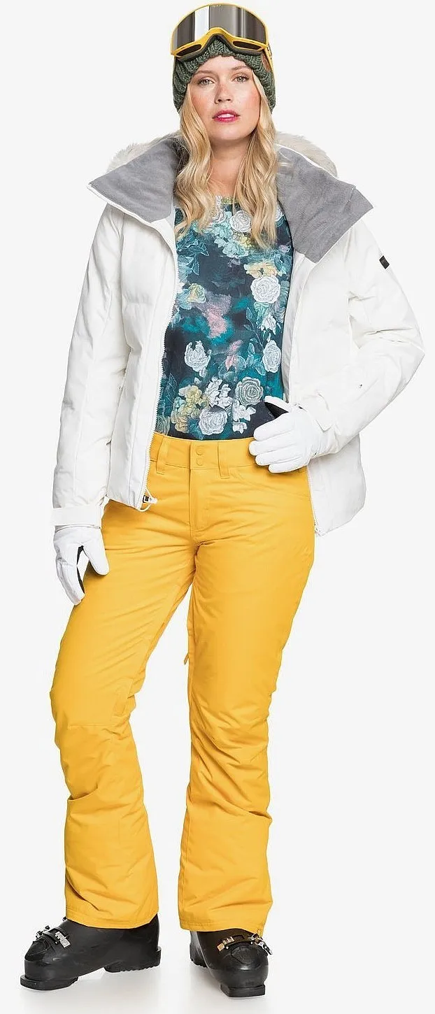 jacket Roxy Clouded - WBB0/Bright White - women´s