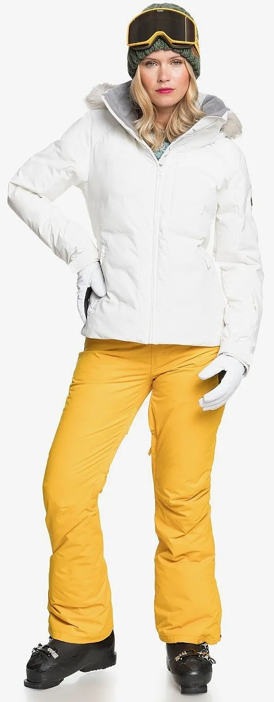 jacket Roxy Clouded - WBB0/Bright White - women´s