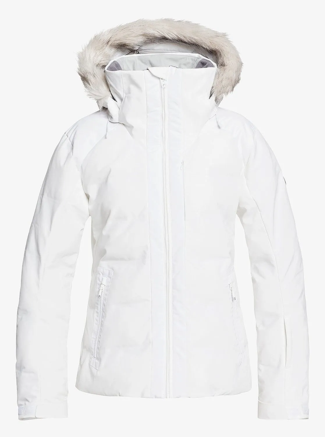 jacket Roxy Clouded - WBB0/Bright White - women´s