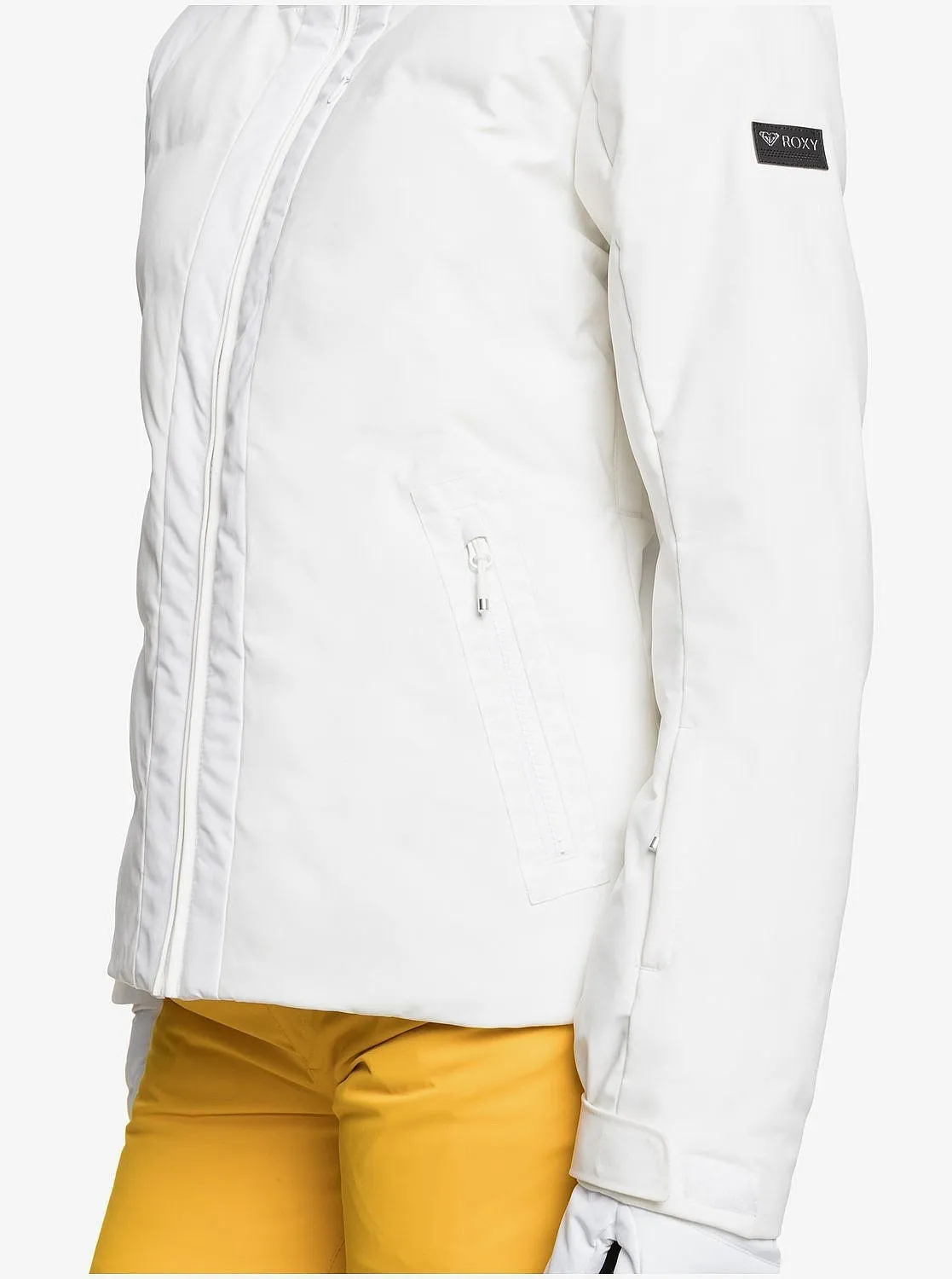 jacket Roxy Clouded - WBB0/Bright White - women´s