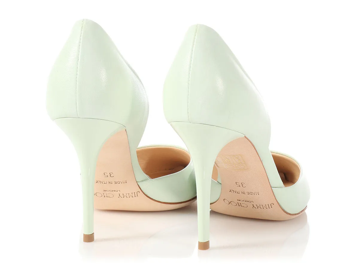 Jimmy Choo Key Lime Addison Heels