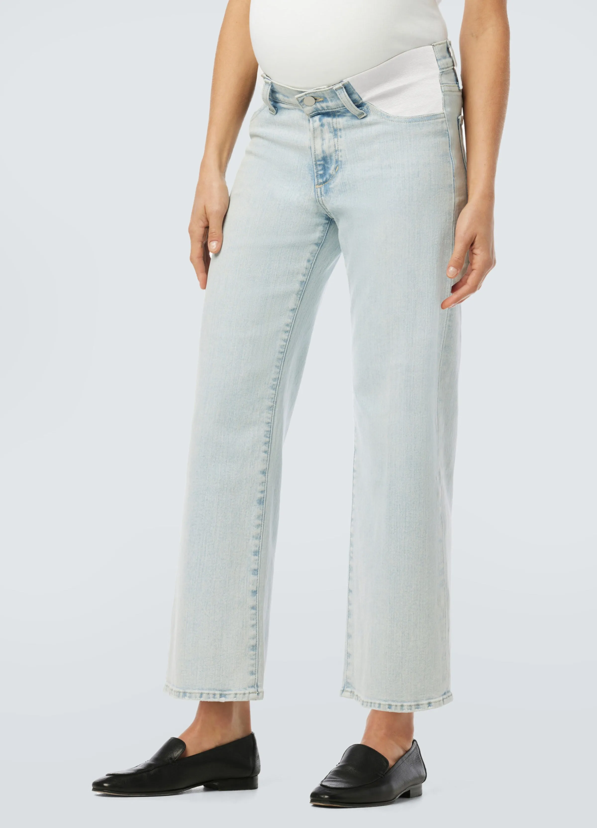 Joe's Jeans Blake Wide Leg Crop Maternity Jean