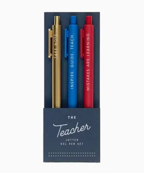 Jotter Gel Pens, Set of 3 - The Teacher