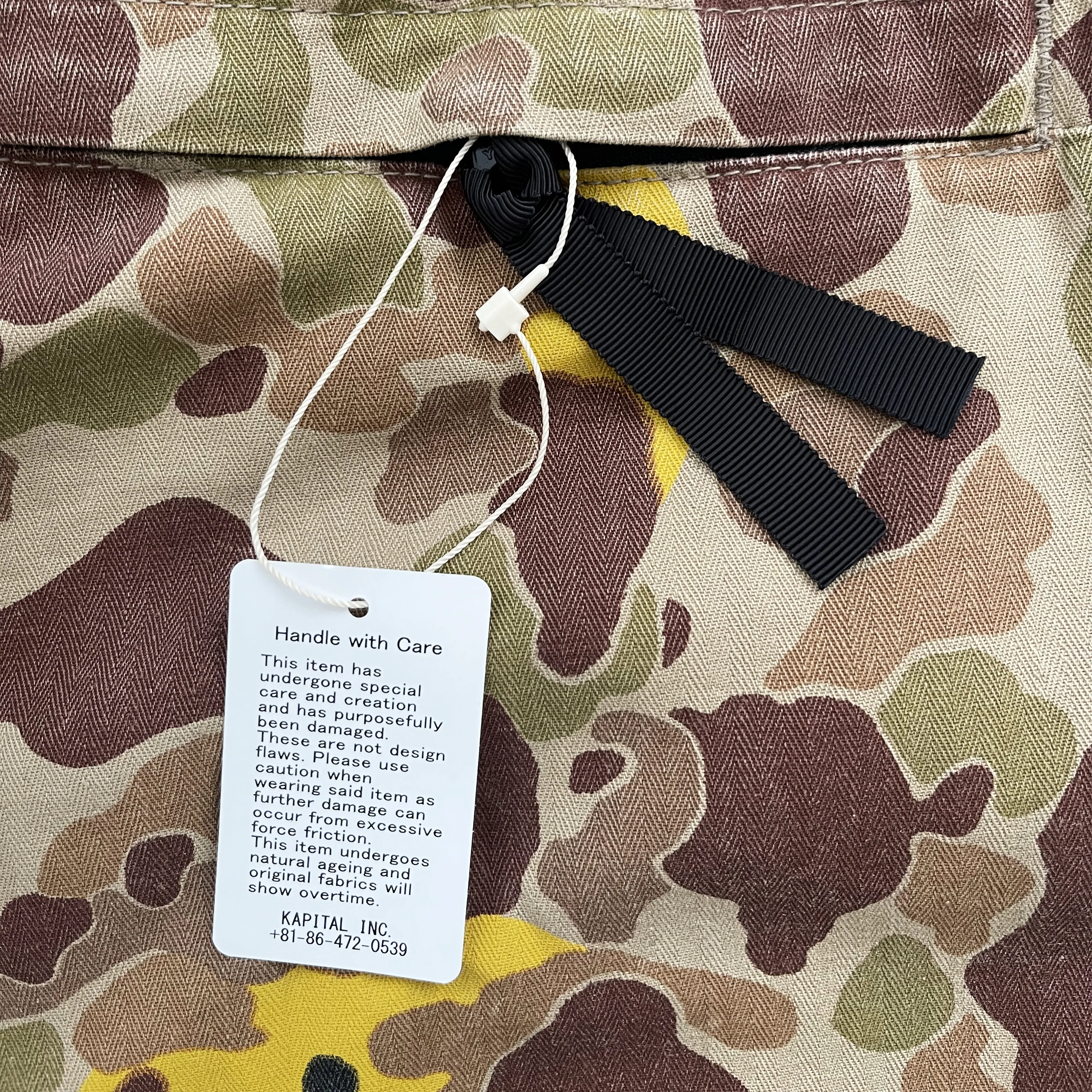 Kapital Camouflage Cotton Twill Trousers