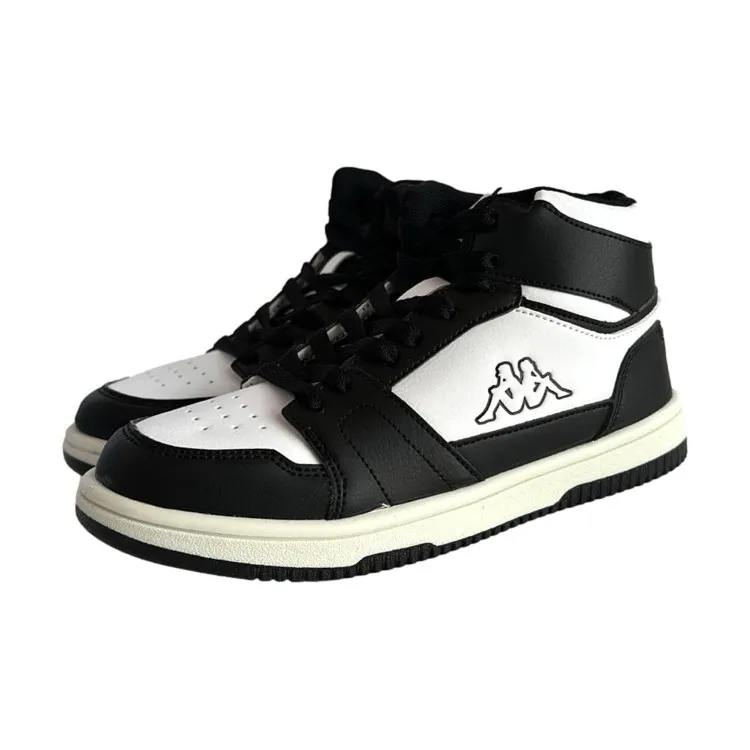 Kappa MD Logo Basin Kid Sneakers Black White