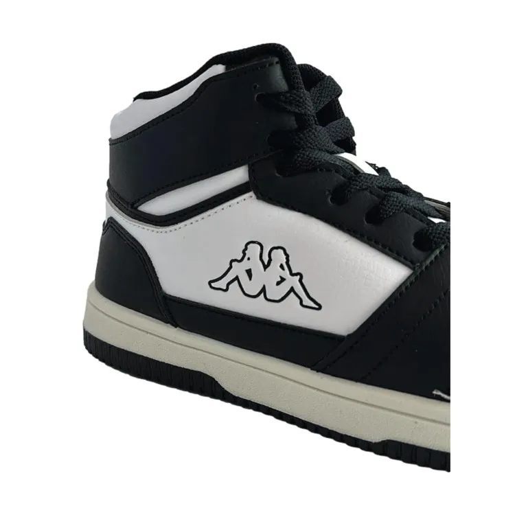 Kappa MD Logo Basin Kid Sneakers Black White