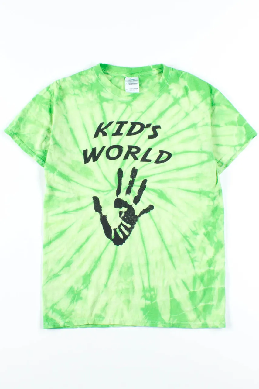 Kid's World Tie Dye Tee