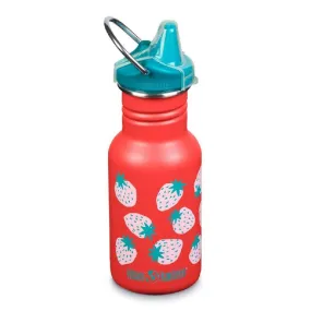 Klean Kanteen Kid Classic 355ml Water Bottle with Sippy Cap for Kids