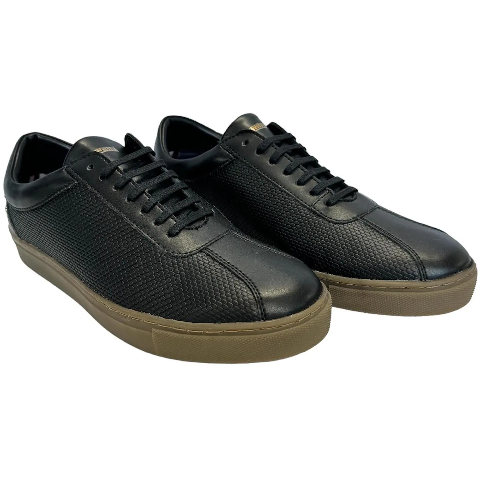 Lambretta Mens Polter Low Rise Retro Trainers