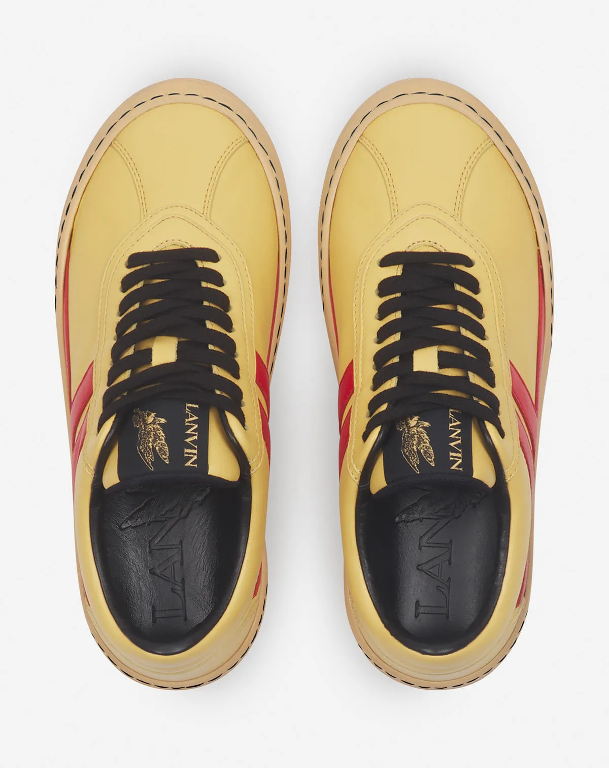 LEATHER CASH SNEAKERS LANVIN X FUTURE FOR MEN