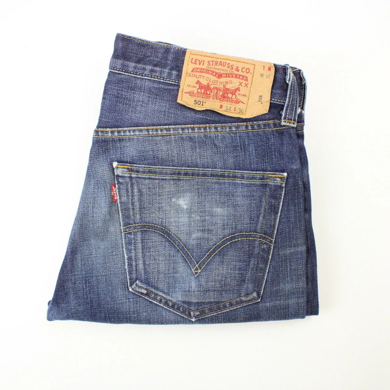 LEVIS 501 Jeans Dark Blue | W34 L36