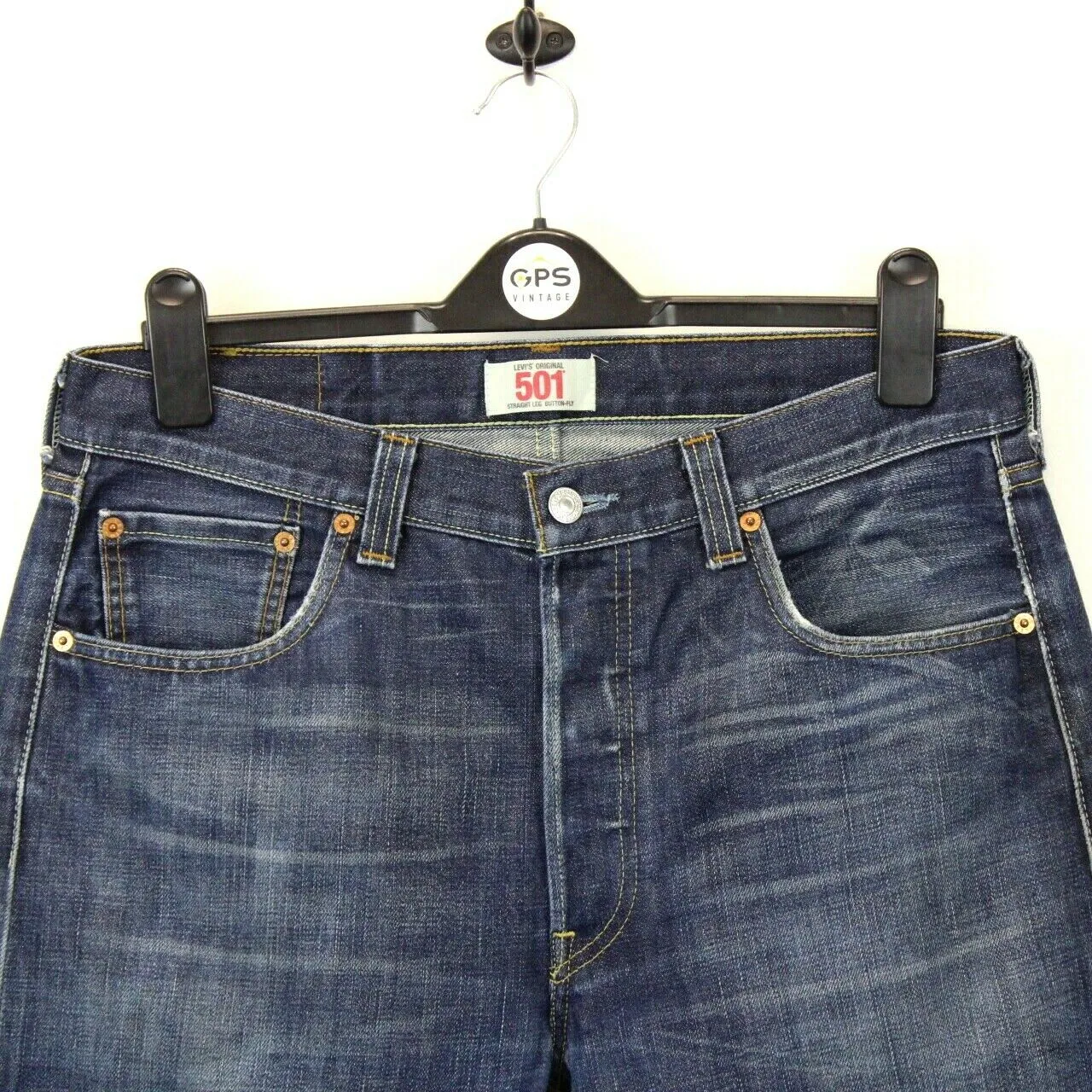 LEVIS 501 Jeans Dark Blue | W34 L36