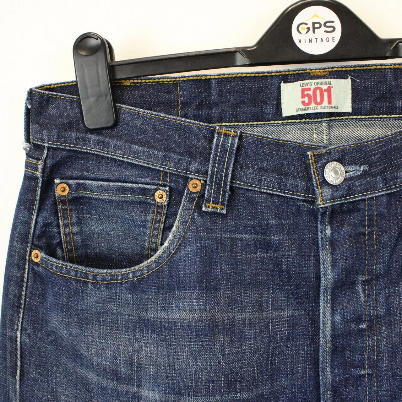 LEVIS 501 Jeans Dark Blue | W34 L36