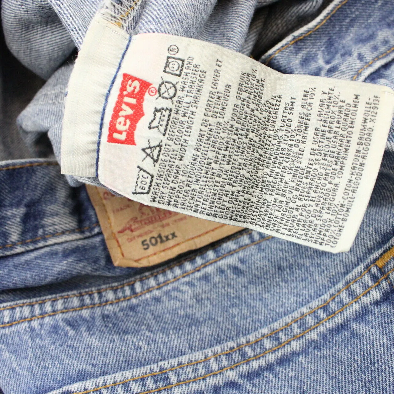 LEVIS 501 XX Jeans Light Blue | W34 L36