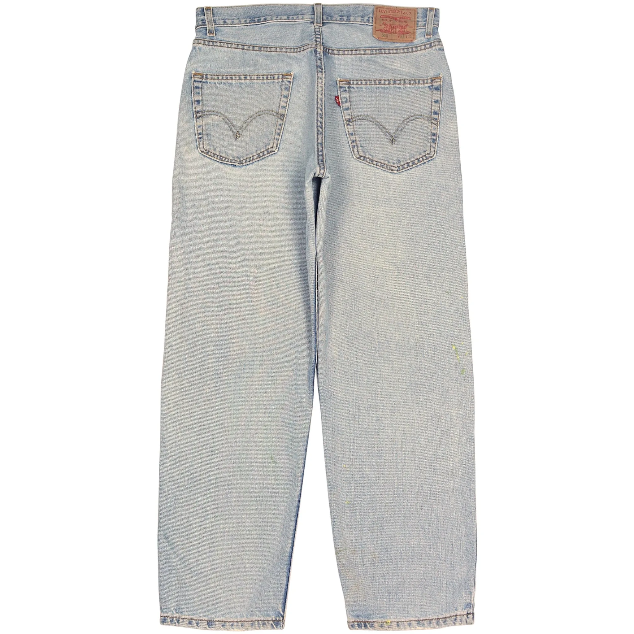 Levi's 550 Straight Leg Light Blue Jeans