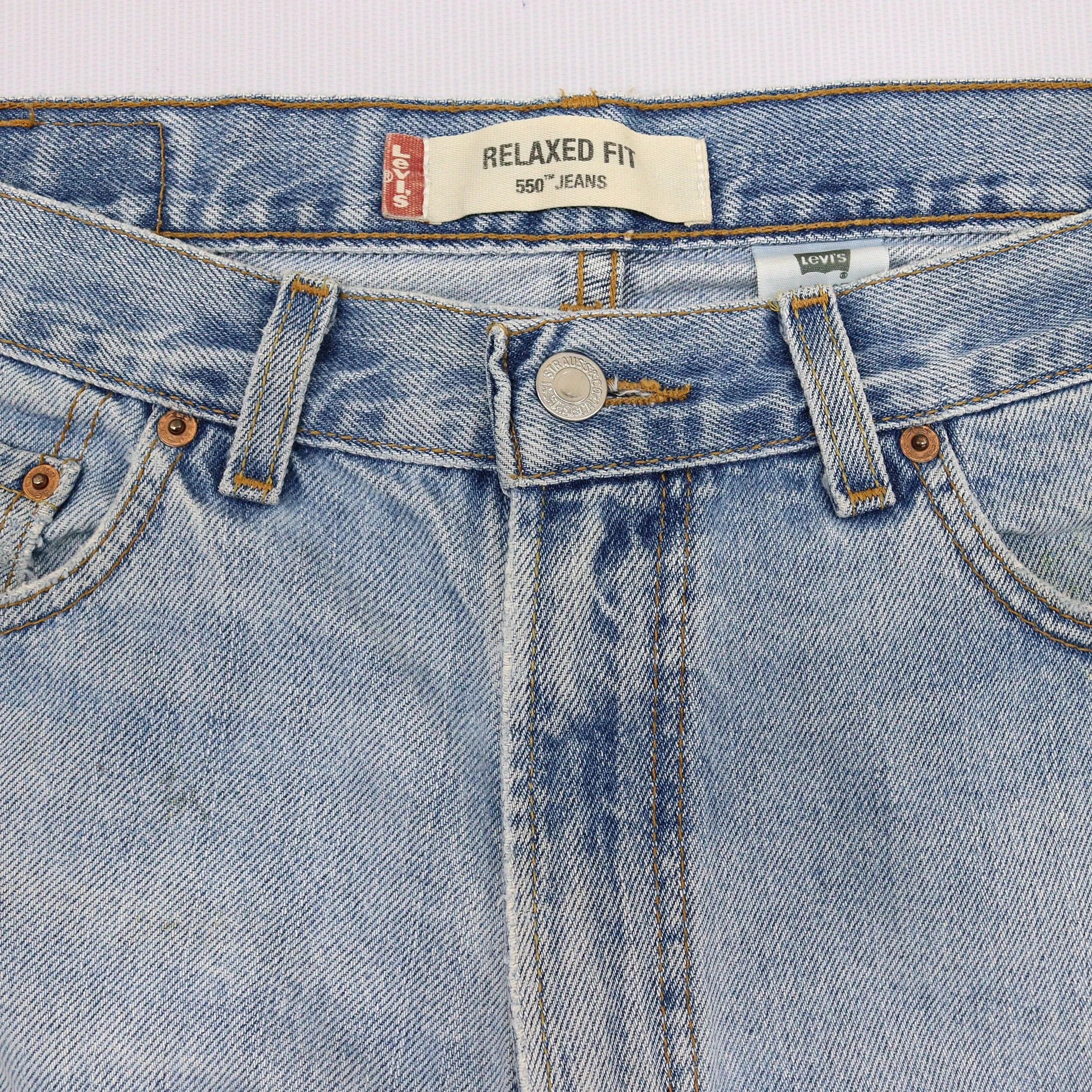 Levi's 550 Straight Leg Light Blue Jeans