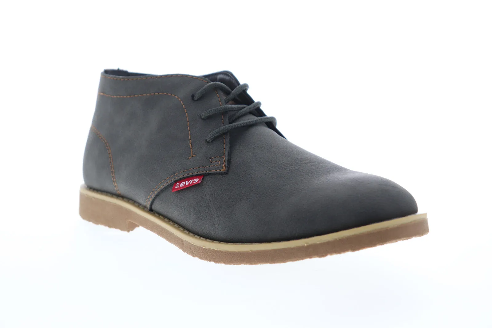 Levis Men's Gray Mid Top Chukka Boots - Sonoma Wax NB 518815-10G