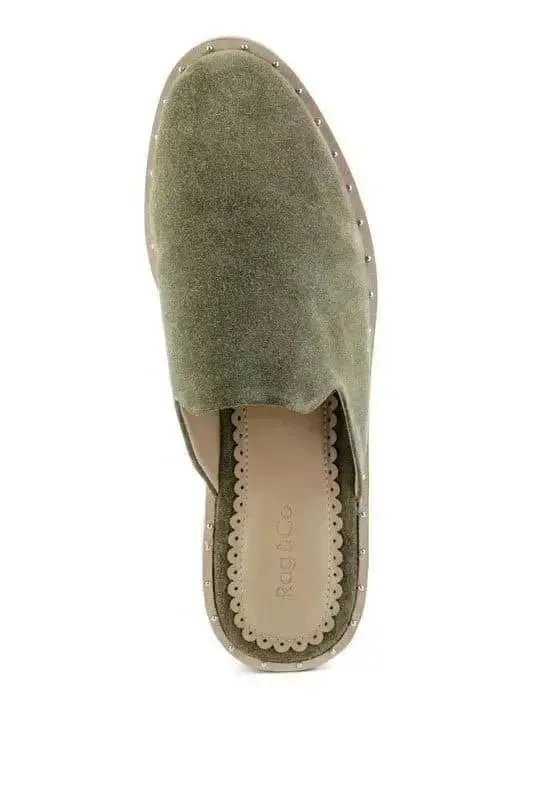 Canvas Mules