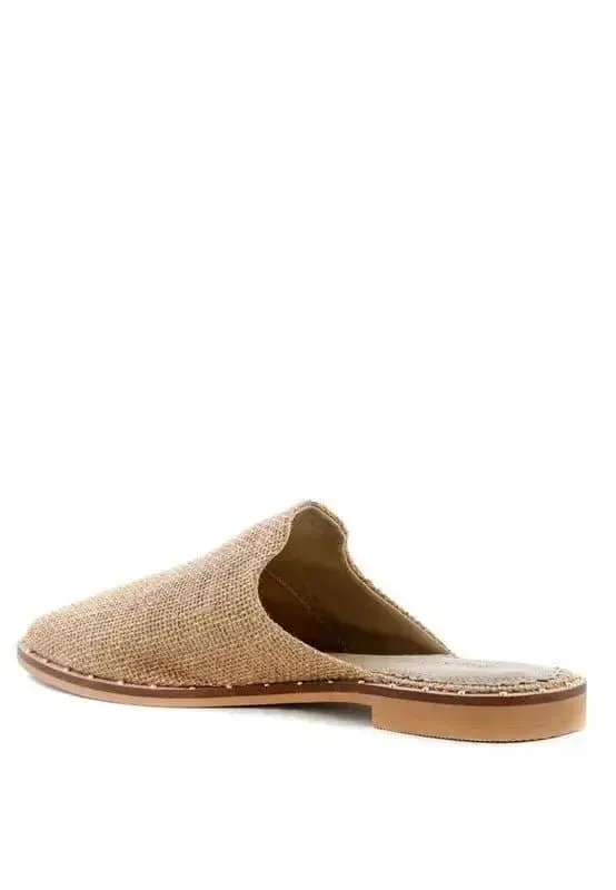 Canvas Mules