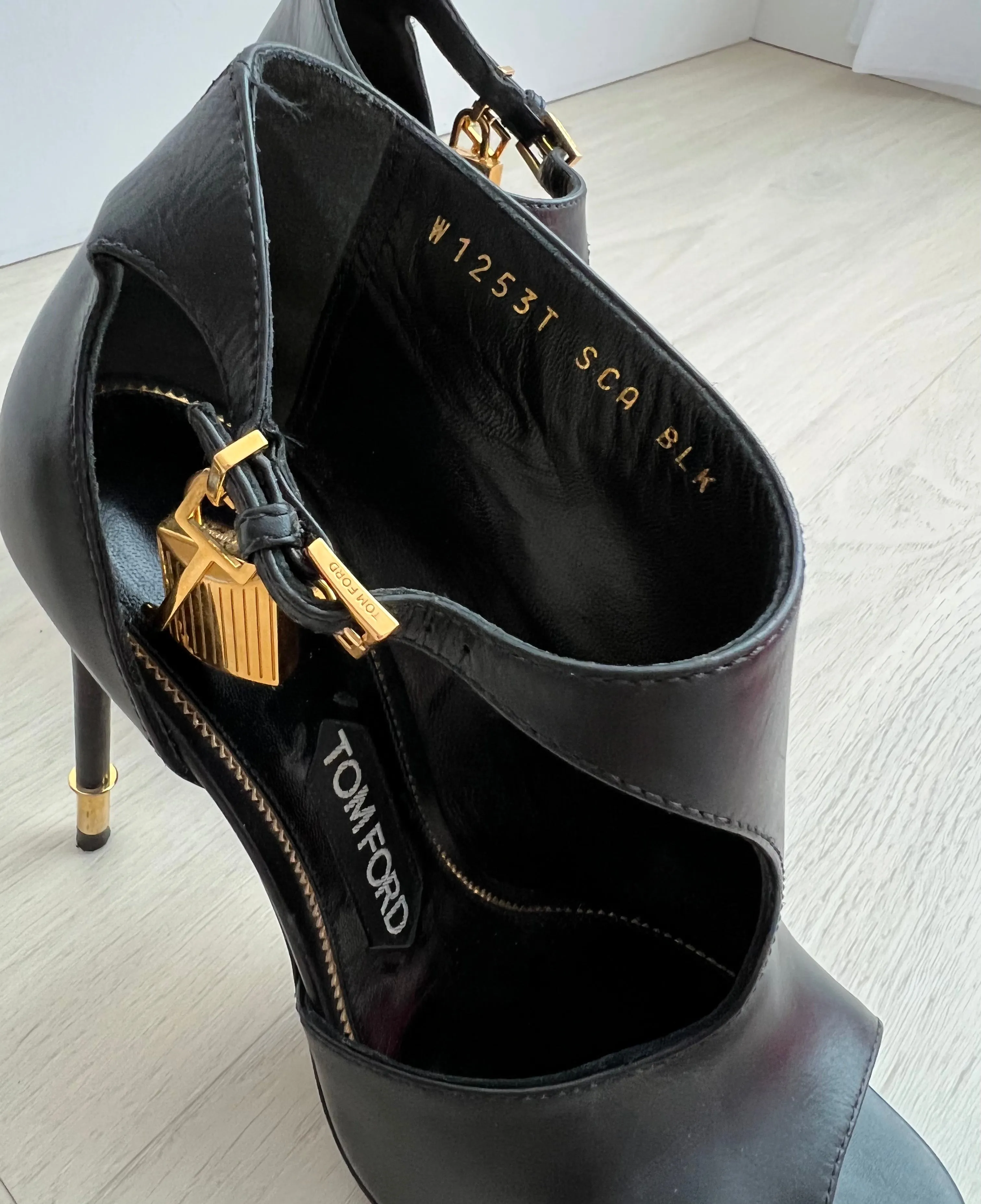 Lock Deco Heels by Tom Ford