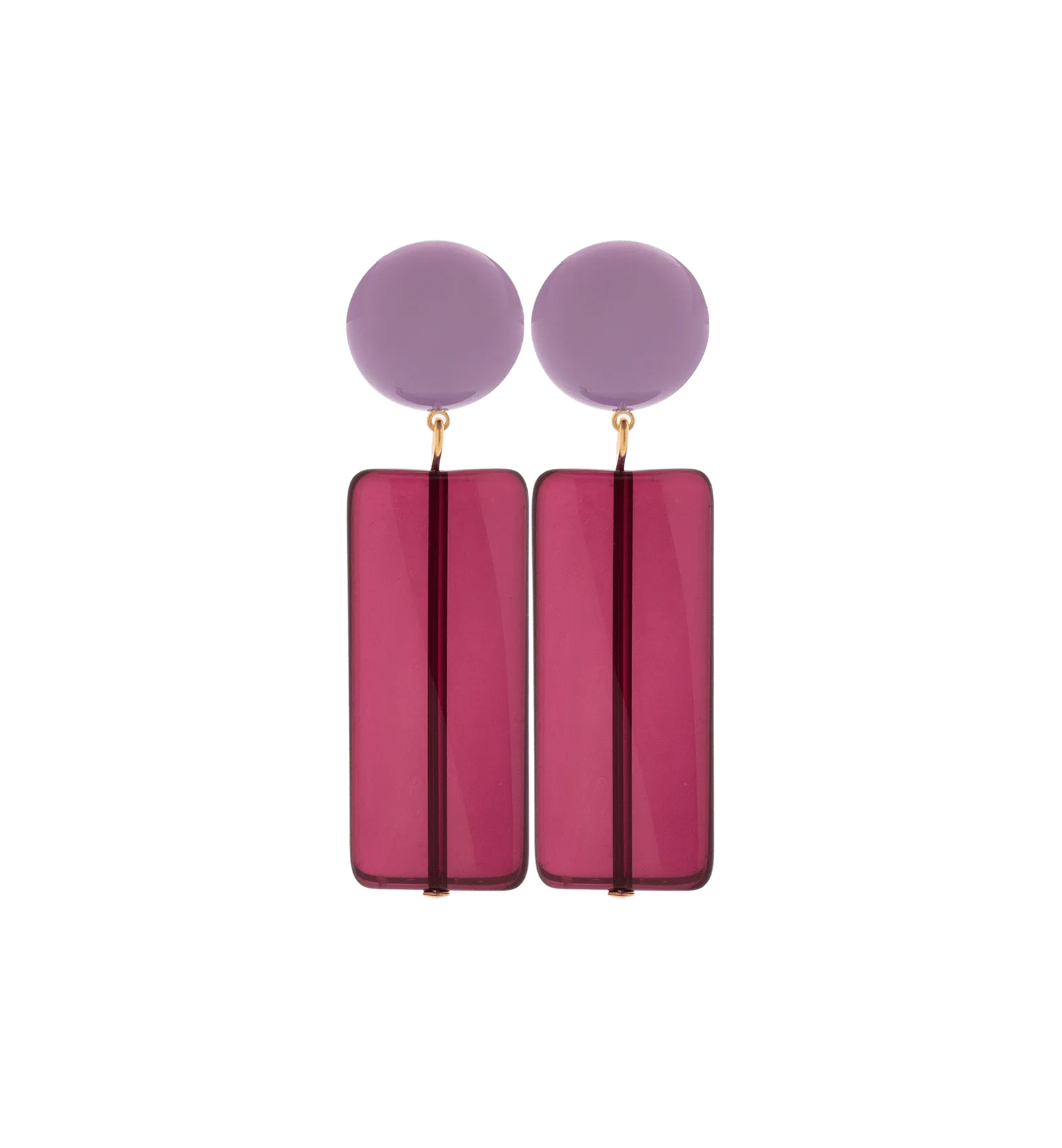 Lorena Taddei Purple Earring Set